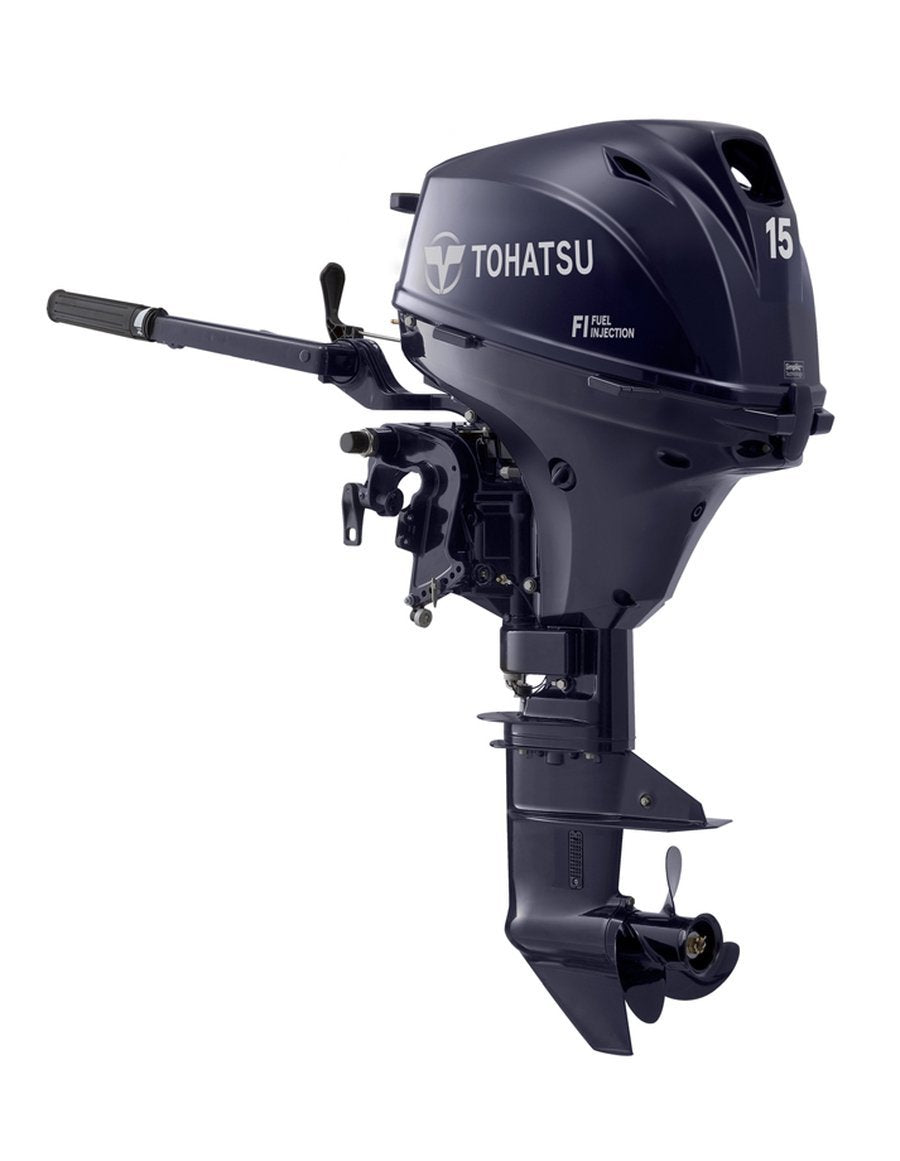 Tohatsu 15HP MFS15EEFL Outboard Motor image 0