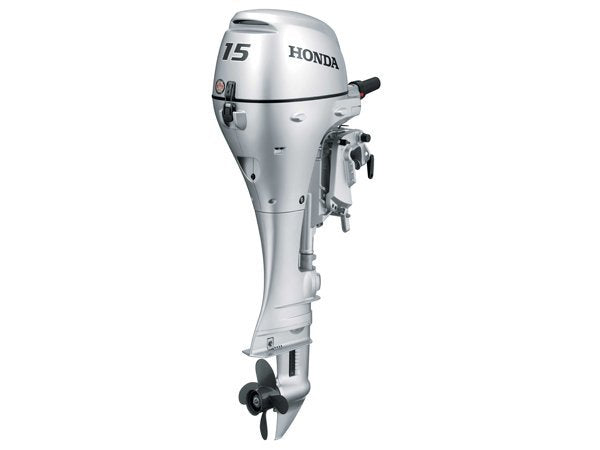 2017 HONDA 15 HP BF15D3SHT Outboard Motor image 0