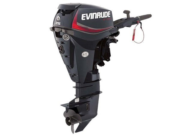 2018 Evinrude E-TEC 25 HP E25DGTE Outboard Motor image 0