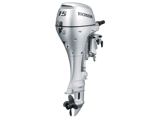 2017 HONDA 15 HP BF15D3SH Outboard Motor image 0