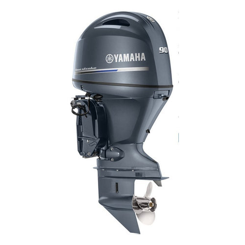 Yamaha F90LB 90 HP Outboard Motor image 0