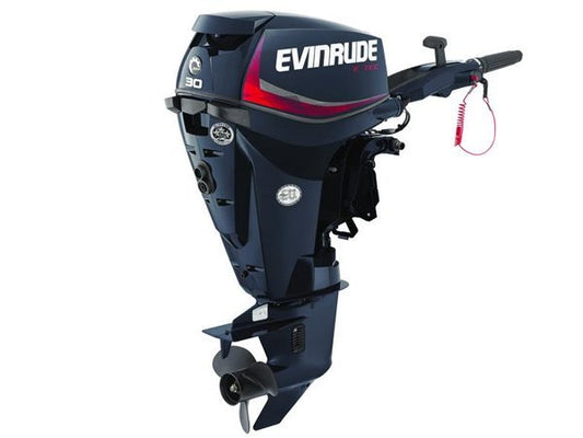 2018 Evinrude E-TEC 30 HP E30GTEL Outboard Motor image 0