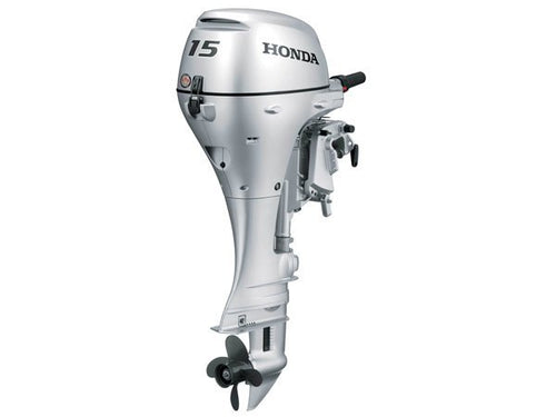 2019 HONDA 15 HP BF15D3LH Outboard Motor image 0