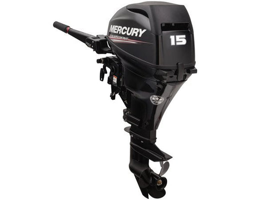 2018 Mercury 15 Hp 15ELH Outboard Motor image 0