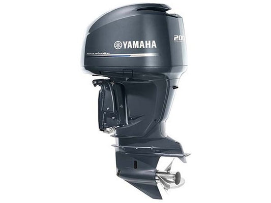 2018 Yamaha F200 V6 3.3L Mechanical 25 F200XA Outboard Motor image 0