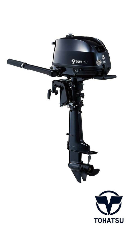 Tohatsu MFS5DL 5 HP Outboard Motor image 0