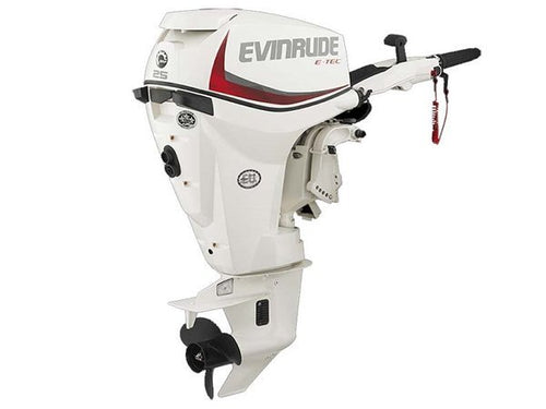 2018 Evinrude E-TEC 25 HP E25DTSL Outboard Motor image 0