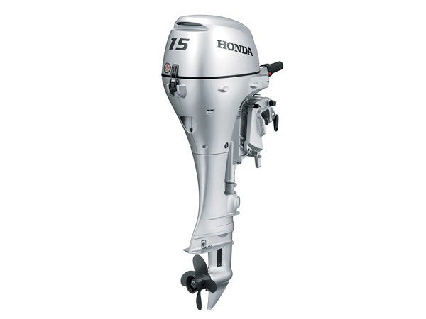 2019 HONDA 15 HP BF15D3SHT Outboard Motor image 0