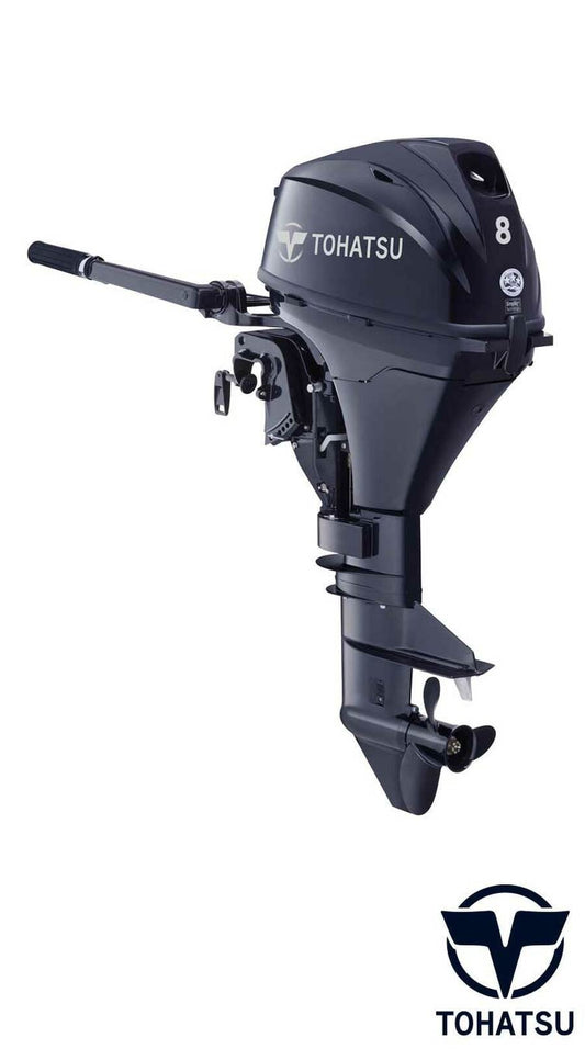Tohatsu MFS8BEFL 8 HP Outboard Motor image 0
