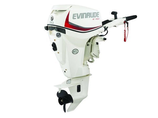 2018 Evinrude E-TEC 30 HP E30DRS Outboard Motor image 0