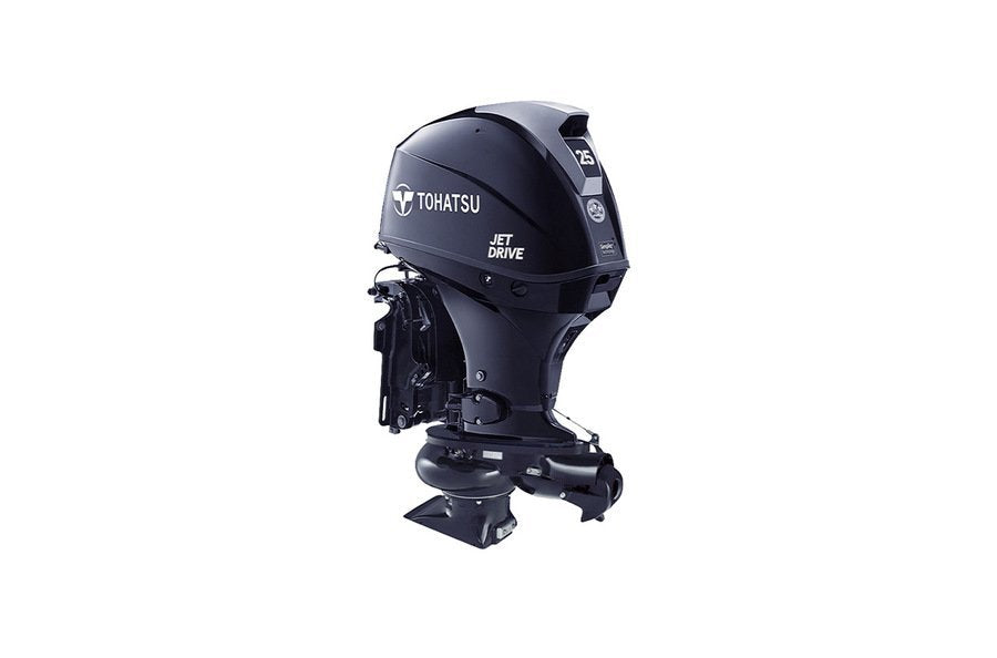 Tohatsu MFS25AJETETL 25 HP Jet Outboard Motor image 0